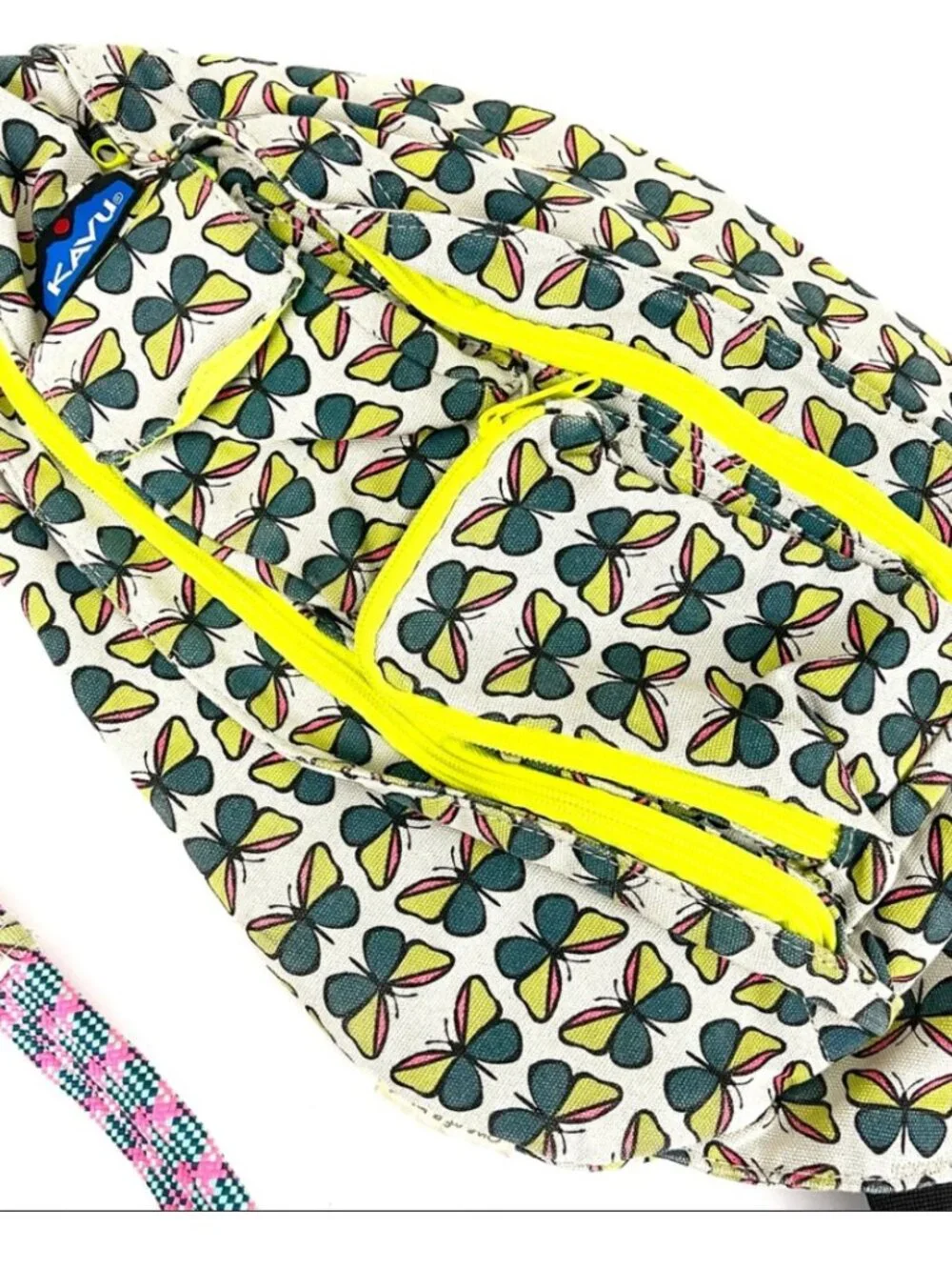 Kavu Rope Bag Butterfly Print